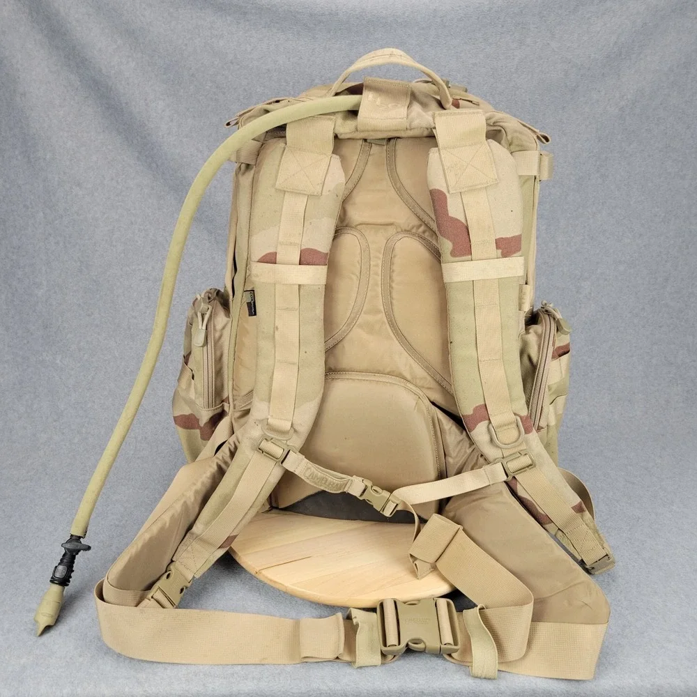 CamelBak Maximum Gear Tactical Backpack Mens XL Desert Camo Hydration Pack MOLLE